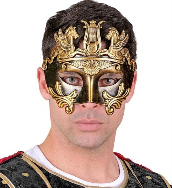 Grote foto romein oogmasker goud zwart verzamelen overige verzamelingen