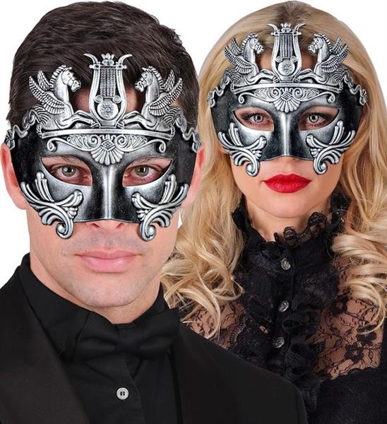 Grote foto romein oogmasker zilver verzamelen overige verzamelingen