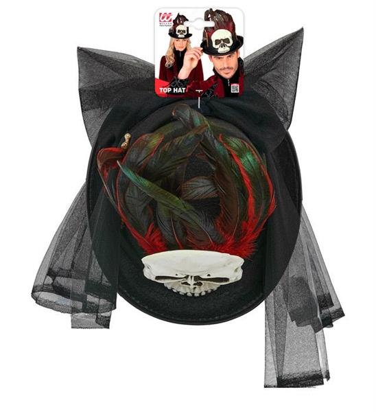 Grote foto halloween hoed hoog voodoo en botten verzamelen overige verzamelingen