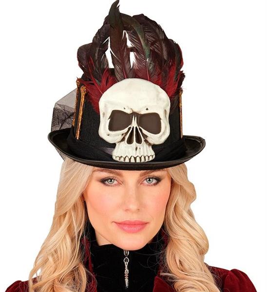 Grote foto halloween hoed hoog voodoo en botten verzamelen overige verzamelingen