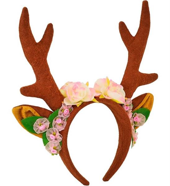 Grote foto rendier haarband bruin verzamelen overige verzamelingen