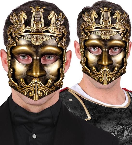 Grote foto romein masker goud verzamelen overige verzamelingen