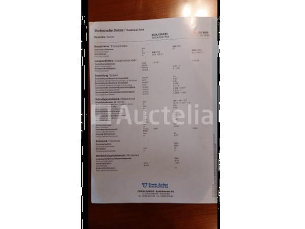 Grote foto erwin junker buaj 28 1000 cilindrische slijpmachine rondslijpmachine doe het zelf en verbouw ijzerwaren en bevestigingsmiddelen