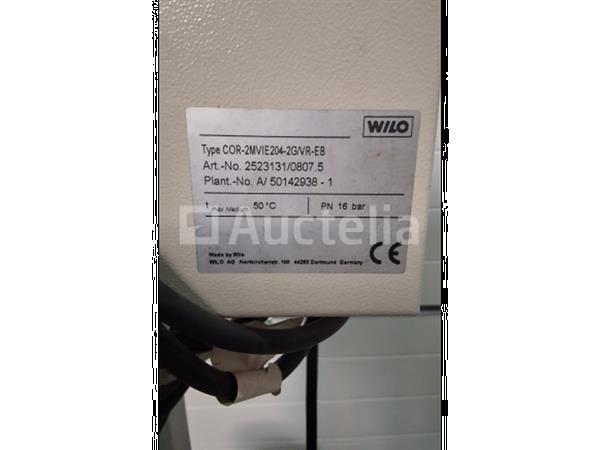 Grote foto wilo drukverhoging twin turbo 16 bar cor 2mvie204 2g vr eb nr. 15 35 doe het zelf en verbouw ijzerwaren en bevestigingsmiddelen