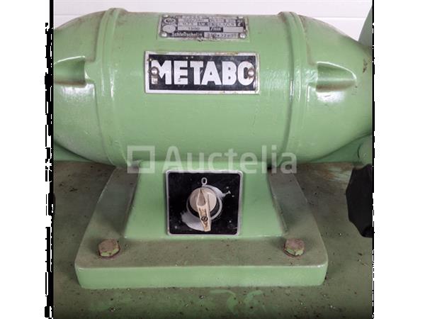 Grote foto metabo dubbelle slijpmachine 380v 0.75kw doe het zelf en verbouw ijzerwaren en bevestigingsmiddelen