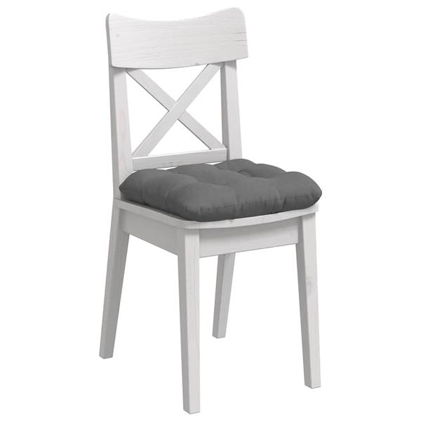 Grote foto vidaxl zitkussens 4 pcs donkergrijs 45 x 45 cm microvezel stof huis en inrichting woningdecoratie