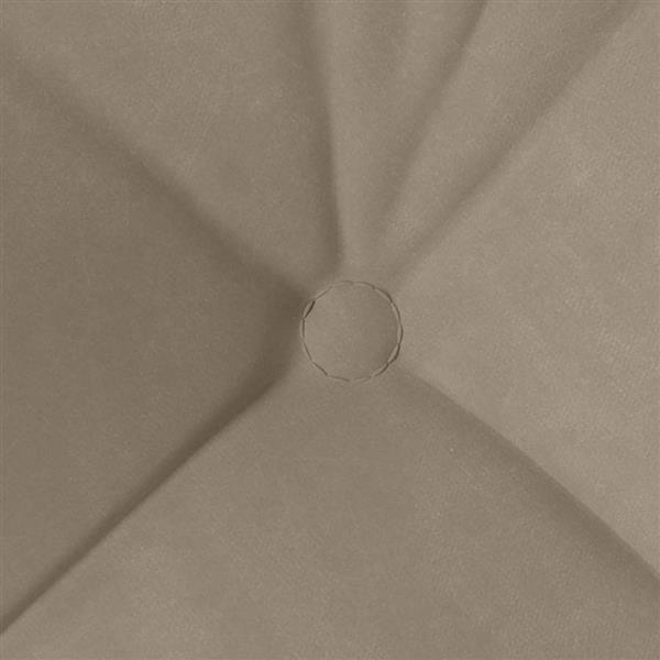 Grote foto vidaxl zitkussens 4 pcs taupe 40 x 40 cm microvezel stof huis en inrichting woningdecoratie