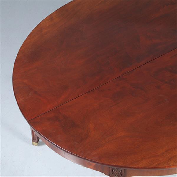 Grote foto coulissetafel met een inleg blad maar geschikt voor meedere inlegbladen no.991910 antiek en kunst stoelen en banken