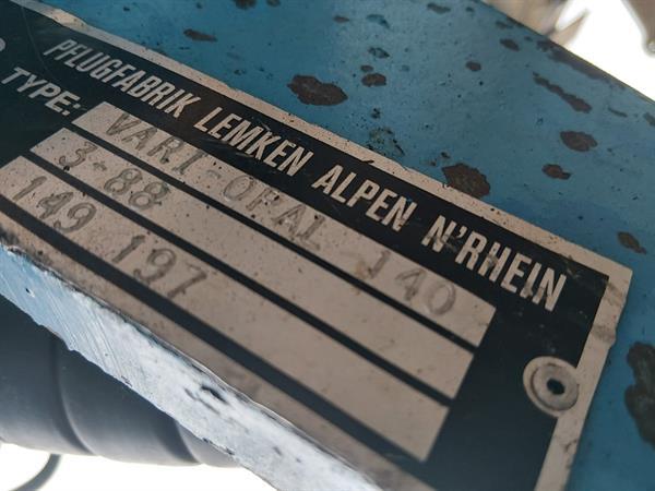 Grote foto lemken vari opal 140 4 schaar ploeg agrarisch ploegen