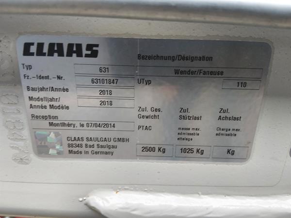 Grote foto claas volto 1300t schudder agrarisch harken