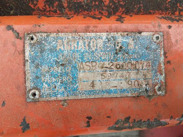 Grote foto agrator asr 2600 front grondfrees agrarisch akkerbouw