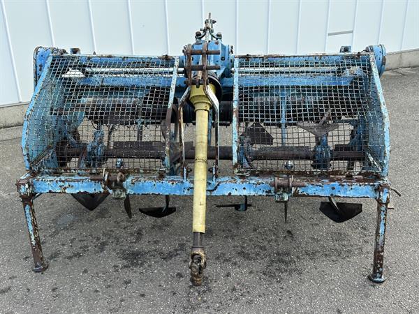 Grote foto imants spitmachine 180 cm met harkrol agrarisch akkerbouw