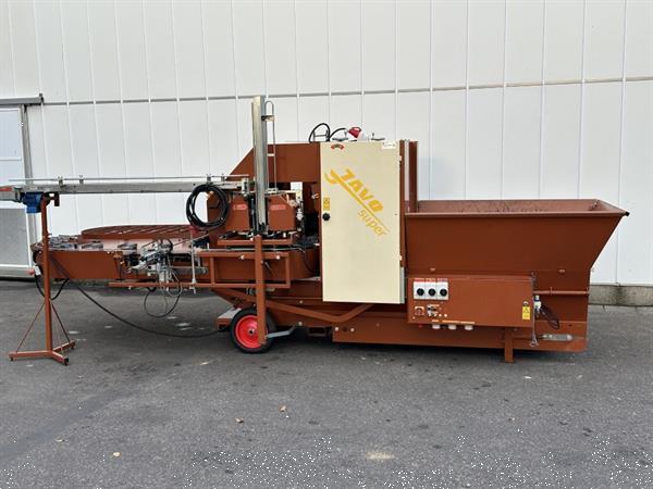 Grote foto javo super potmachine met lpo pneumatische pottendispenser agrarisch tuinbouw