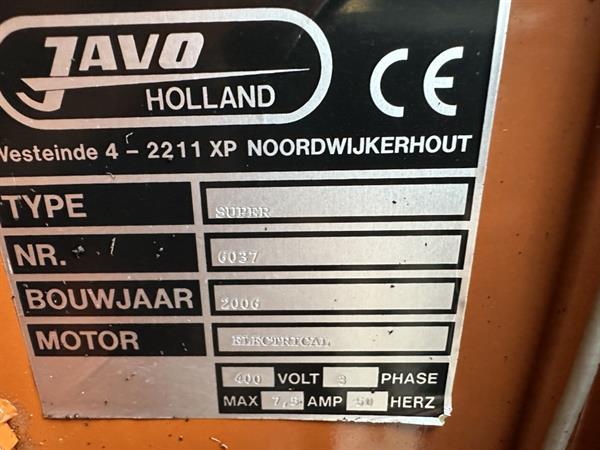 Grote foto javo super potmachine met lpo pneumatische pottendispenser agrarisch tuinbouw