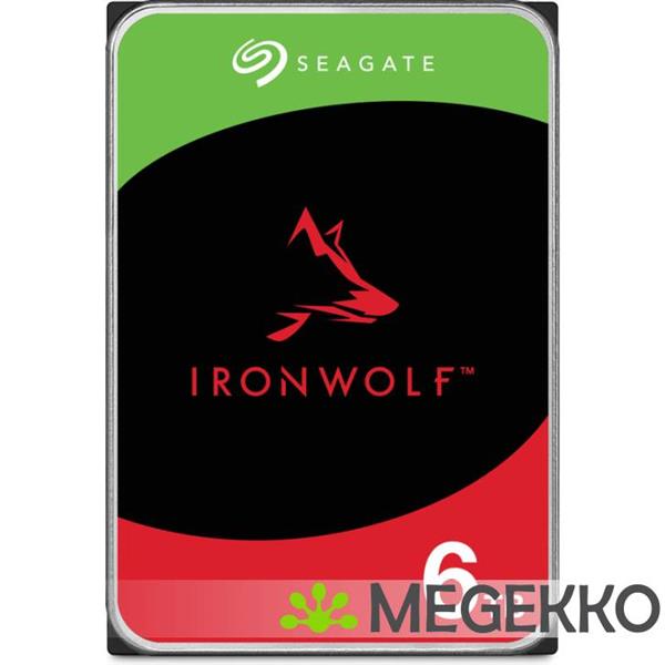 Grote foto seagate hdd nas 3.5 6tb st6000vn006 ironwolf computers en software overige computers en software