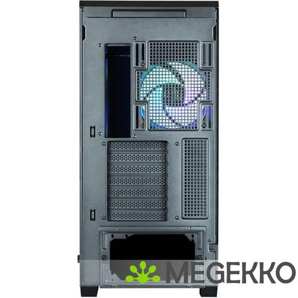 Grote foto zalman p50 ds black midi tower zwart computers en software behuizingen en kasten