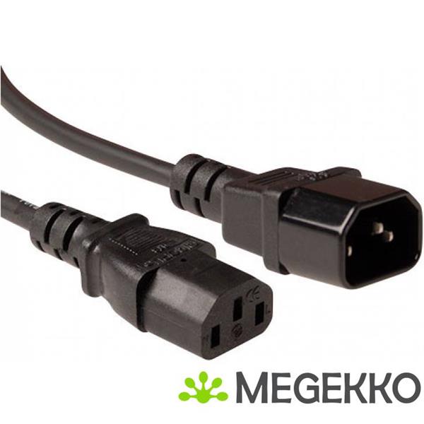 Grote foto act netsnoer lszh c13 c14 zwart 3 m computers en software overige computers en software