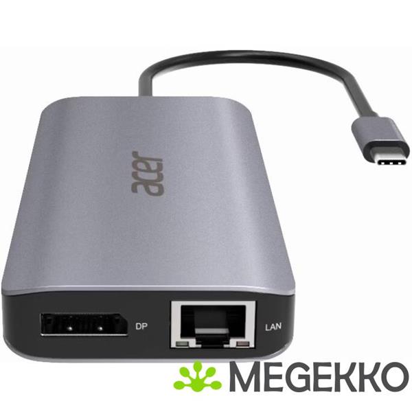 Grote foto acer hp.dscab.009 usb 3.2 gen 1 type c docking station computers en software overige computers en software