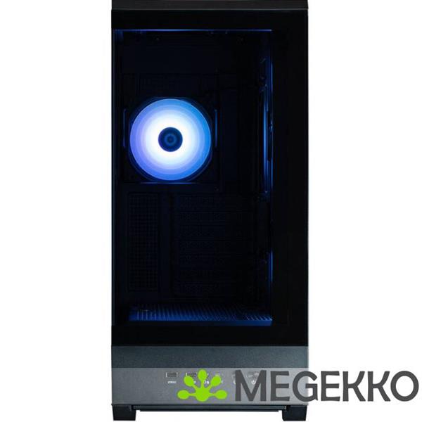Grote foto zalman p50 ds black midi tower zwart computers en software behuizingen en kasten