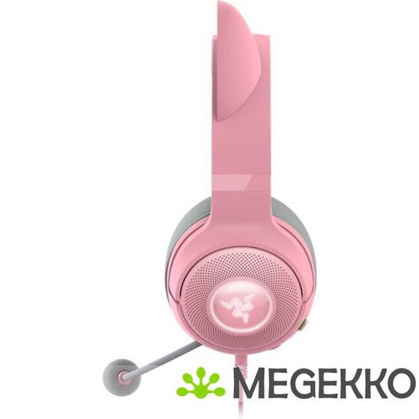 Grote foto razer kraken kitty v2 bedraad roze audio tv en foto koptelefoons