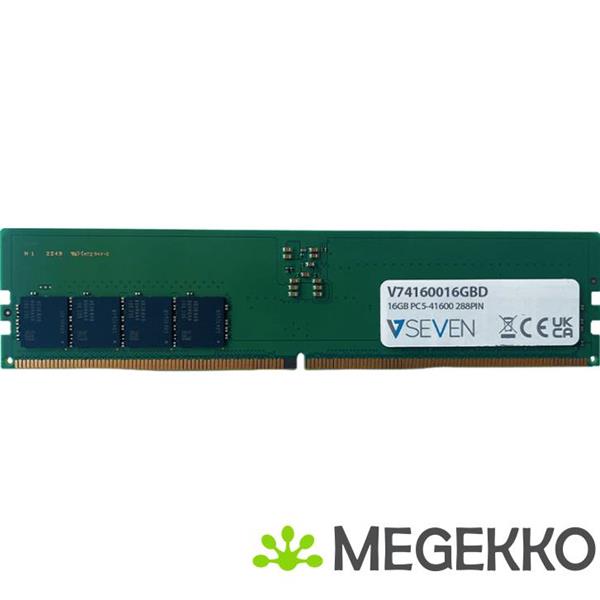 Grote foto v7 v74160016gbd geheugenmodule 16 gb 1 x 16 gb ddr5 5200 mhz computers en software overige computers en software