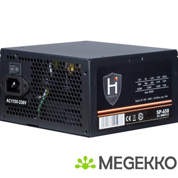 Grote foto inter tech hipower sp 650 power supply unit 650 w computers en software overige
