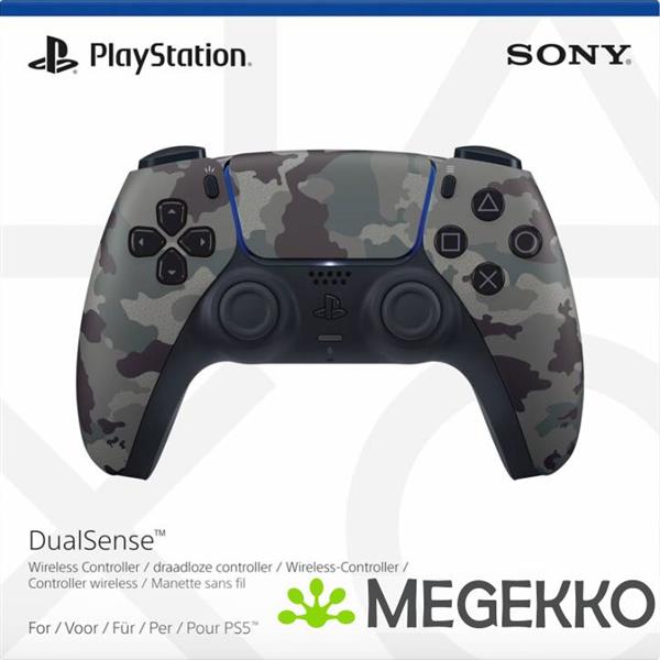Grote foto sony dualsense wireless controller voor ps5 mac pc ios in camouflage computers en software overige computers en software