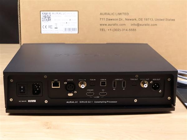 Grote foto auralic sirius g2.1 highend audio upsampling processor audio tv en foto algemeen