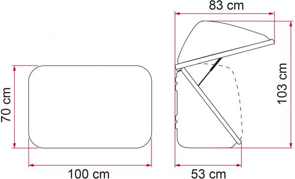 Grote foto fiamma ultra box 320 04147 01 caravans en kamperen caravan accessoires