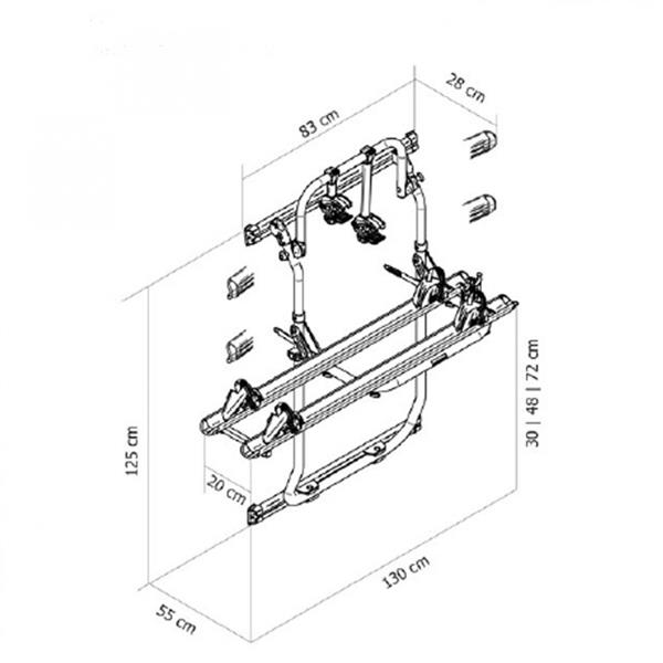 Grote foto thule elite van xt ducato jumper boxer 2007 black caravans en kamperen caravan accessoires