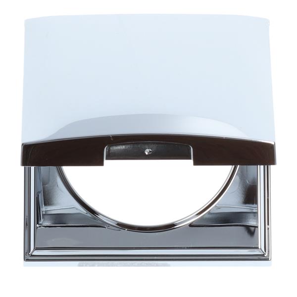 Grote foto berker afdekraam flow pure 1 vaks met klep chroom hoogglans caravans en kamperen caravan accessoires