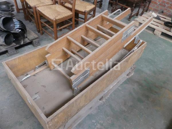 Grote foto zolderluik met vouwladder doe het zelf en verbouw onderdelen en accessoires