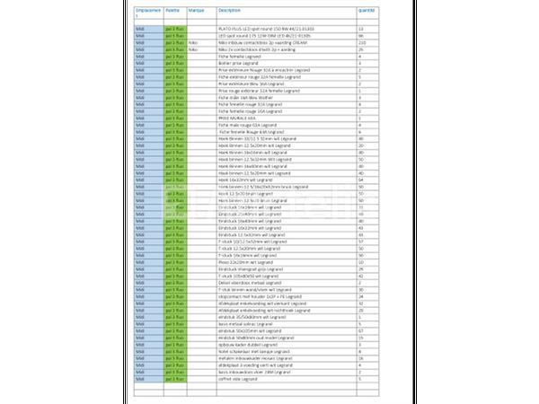 Grote foto ref midi pal 3 fluo set van kanalen ellebogen en accessoires doe het zelf en verbouw onderdelen en accessoires