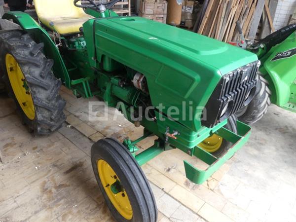 Grote foto vintage mini landbouw tractor merk en model onbekend agrarisch tractoren