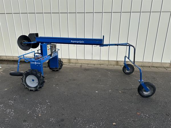 Grote foto engels aspergespin voor asperges agrarisch aanhangwagens