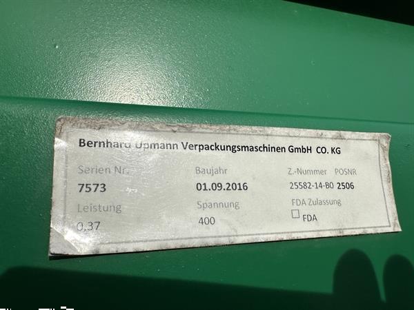 Grote foto upmann upmatic doseerbunker met lift 420 x 60 cm agrarisch kisten