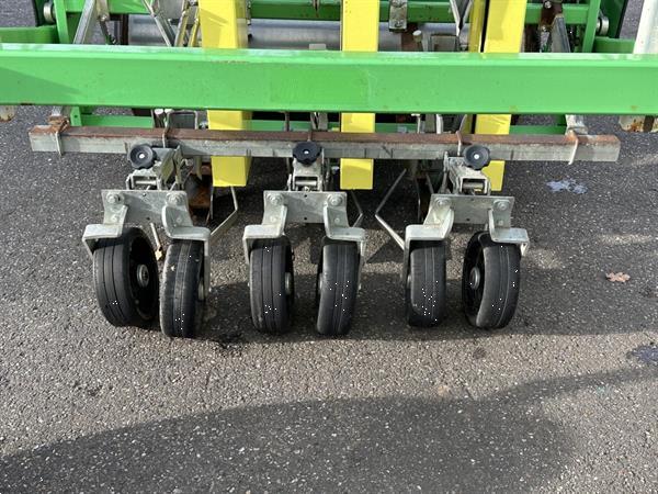Grote foto hortech 2 manual plantmachine 3 rijen agrarisch zaaimachines