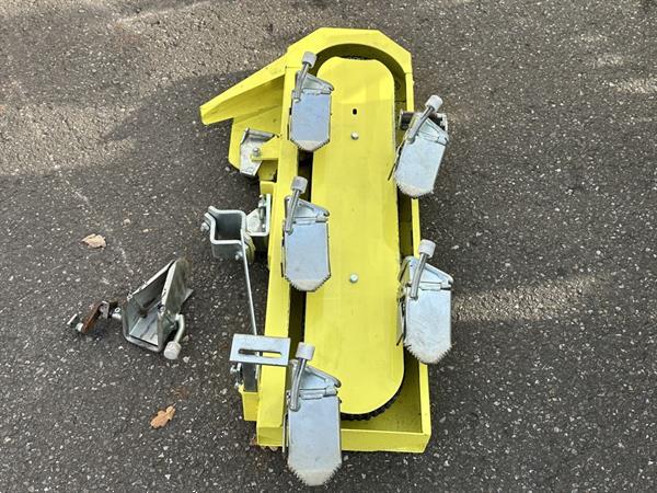 Grote foto hortech 2 manual plantmachine 3 rijen agrarisch zaaimachines