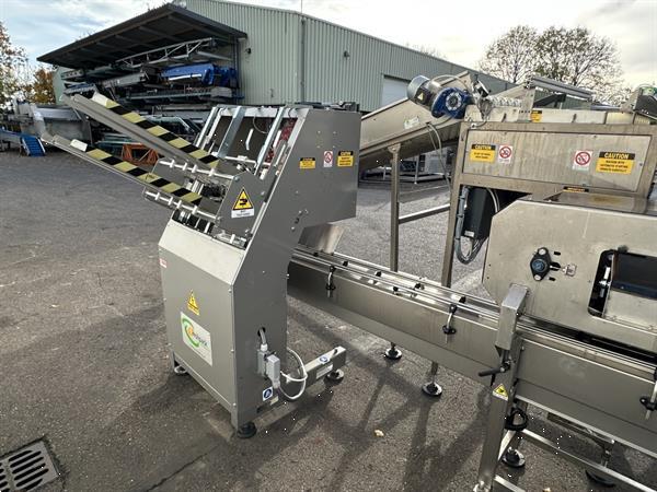 Grote foto sorma pc10 126 afweegmachine met punnet trayvuller acm 115 en ontnester dp4 115 agrarisch tuinbouw