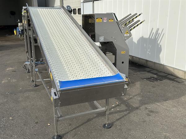 Grote foto sorma pc10 126 afweegmachine met punnet trayvuller acm 115 en ontnester dp4 115 agrarisch tuinbouw