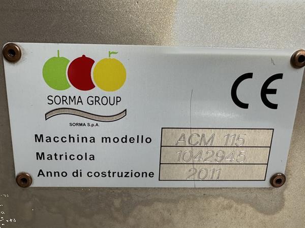 Grote foto sorma pc10 126 afweegmachine met punnet trayvuller acm 115 en ontnester dp4 115 agrarisch tuinbouw