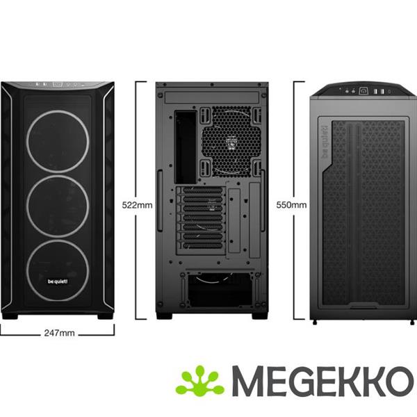 Grote foto be quiet shadow base 800 fx black computers en software behuizingen en kasten