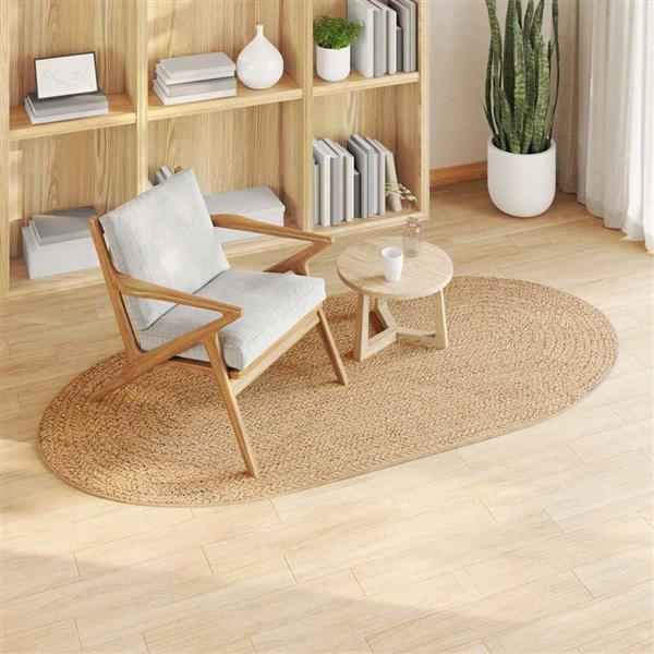 Grote foto vidaxl tapijt zizur bruin pp huis en inrichting vloerbedekking en kleden