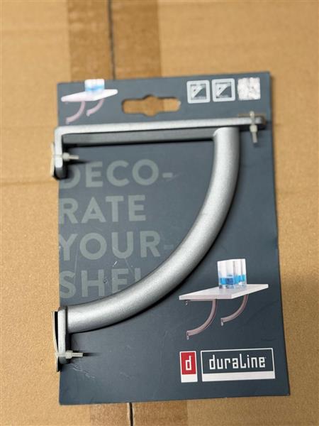 Grote foto partij 500x duraline plankdragers 2 soorten nieuw zakelijke goederen partijgoederen