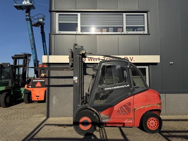 Grote foto linde h50d triplo 580 freelift 3e 4e functie vw diesel 2007 agrarisch heftrucks
