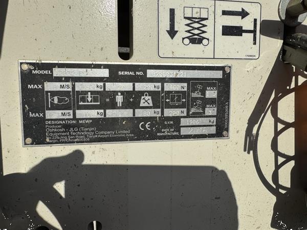 Grote foto jlg 2032es schaarhoogwerker scissor lift 8meter werkhoogte 2016 elektrisch doe het zelf en verbouw hoogwerkers