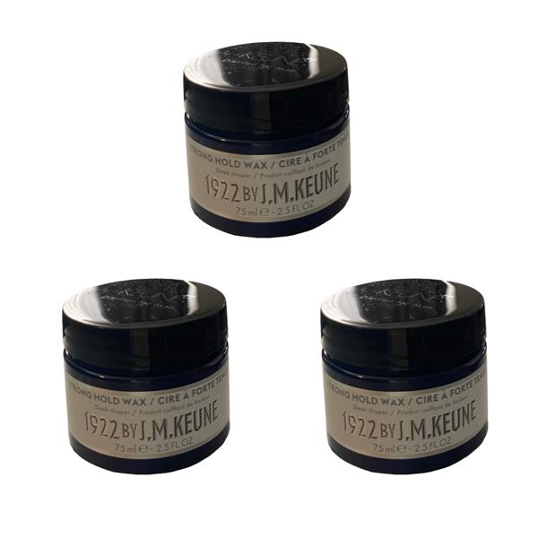 Grote foto keune 3 x 1922 strong hold wax 75ml kleding dames sieraden