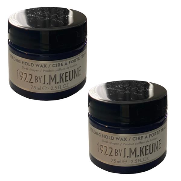 Grote foto keune 2 x 1922 strong hold wax 75ml kleding dames sieraden