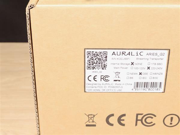 Grote foto auralic aries g2 highend audio network streamer audio tv en foto algemeen