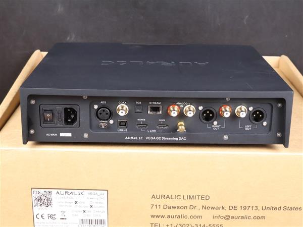 Grote foto auralic vega g2 highend audio dac digital preamplifier audio tv en foto cd spelers